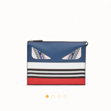 [FENDI] 남성백 지갑 펜디  BAG BUGS WALLET  핸드클러치백