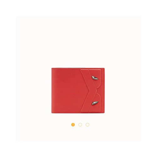 [FENDI] 여성지갑 펜디 BUGS WALLET  핸드 카드반지갑