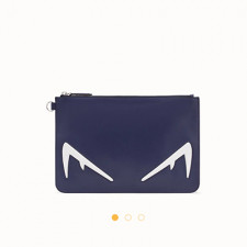 [FENDI] 남성백 지갑 펜디  BAG BUGS WALLET  핸드클러치백