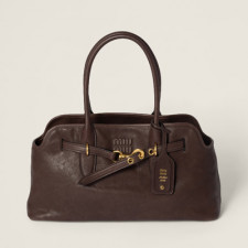 [MIUMIU] 여성백 Aventure Bag 아방뛰르 나파 미우미우 가죽 토트백