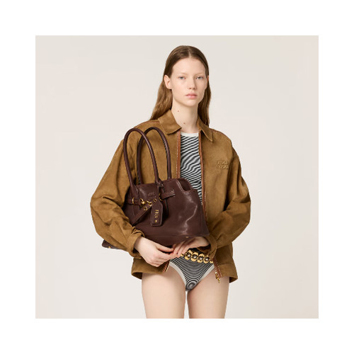 [MIUMIU] 여성백 Aventure Bag 아방뛰르 나파 미우미우 가죽 토트백