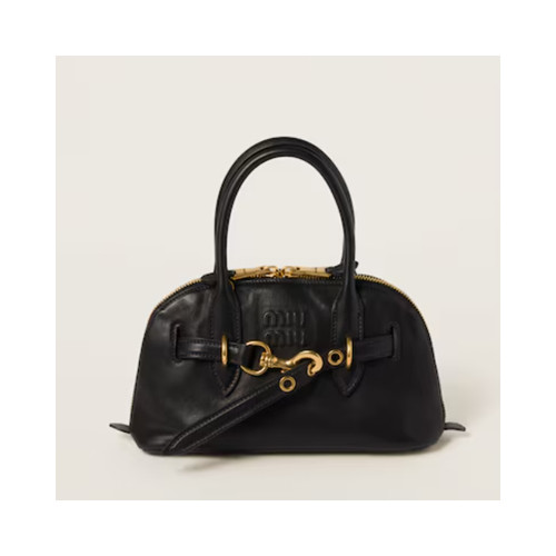 [MIUMIU] 여성백 Aventure Bag 아방뛰르 미우 나파가죽 탑핸들토트백