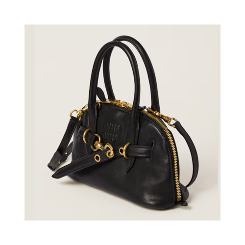 [MIUMIU] 여성백 Aventure Bag 아방뛰르 미우 나파가죽 탑핸들토트백