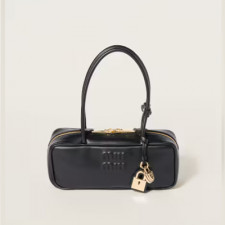 [MIUMIU] 여성백 Beau Bag 아방뛰르 미우미우 보 가죽 탑핸들토트백
