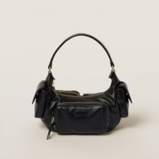[MIUMIU] 여성백 Pocket Bag  미우미우 나파 가죽 포켓 탑핸들토트백