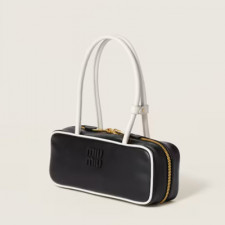 [MIUMIU] 여성백 Beau Bag  캐주얼 가죽 보 백 빈티지 핸드백