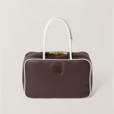 [MIUMIU] 여성백 Beau Bag  캐주얼 가죽 보 백 빈티지 미듐 핸드백