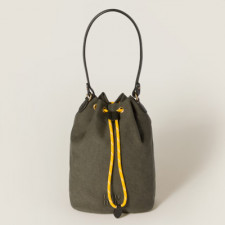 [MIUMIU] 여성백 25ss Bag  미우미우 캐버딘 패션 파우치백