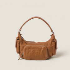 [MIUMIU] 여성백 Pocket Bag 미우미우 나파 가죽 포켓 탑핸들토트백