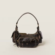 [MIUMIU] 여성백 Pocket Bag 미우미우 나파 가죽 포켓 탑핸들토트백
