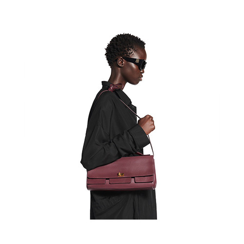 [BALENCIAGA] 여성백 Bel Air Clutch Bag 발렌시아가 별에어 레더 스트랩 클러치백