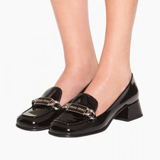 [펌프스/힐] miumiu shoes 팬더샵신발 여성 미우미우 미드힐 패션힐