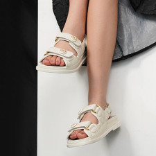 [샌들/슬리퍼] CHANEL SHOES 샤넬 여름 해변 샌들슈즈 CC 여성신발