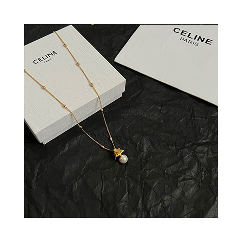 [여성목걸이] Celine 신상 셀렌느 캐주얼 주얼리 패션진주링