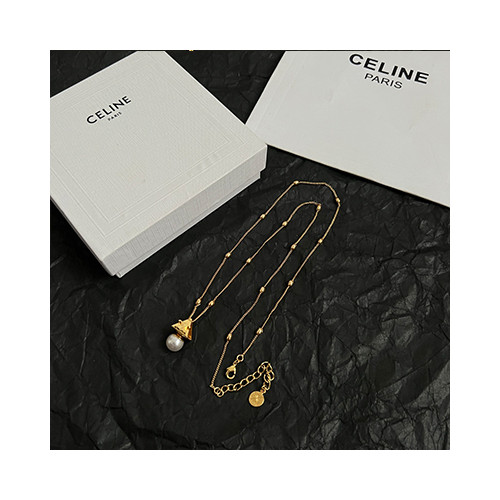 [여성목걸이] Celine 신상 셀렌느 캐주얼 주얼리 패션진주링