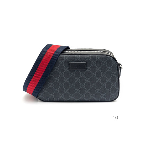 [GUCCI] 남성백 GG Bag 구찌 수프림 벨트 숄더백 658542