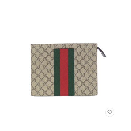 [GUCCI] 남성백 GG Bag 구찌가방 홀스빗 슈프림 웹 클러치백 475316