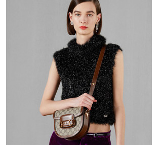 [GUCCI] 여성백 GG Horsebit 1955 Bag 구찌 홀스빗 코르스숄더백 760191