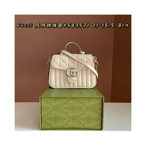 [GUCCI] 여성백 GG Bag 구찌가방 클래식 탑핸들 숄더백 583571
