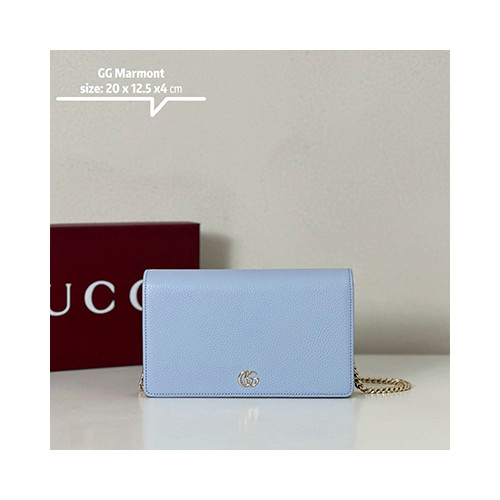 [GUCCI] 여성 GG Marmont wallet 구찌 마몽 파우치 497985