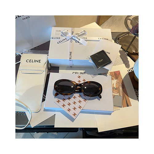 [선글라스] CELINE 신상 여성 셀린느 패션 호피브라운 선글라스