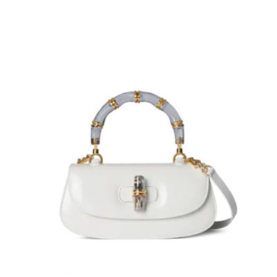[GUCCI] 여성백 GG Bamboo Diva Bag 신상 구찌 탑핸들핸드백 827750