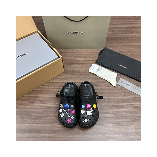 [Balenciaga] 1:1 정품급 남여공용 Crocs x shoes 슬리퍼 발렌시아가 패션 신발