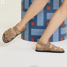 【HERMES] Chamois Genius SHOES 에르메스 여성샌들슬리퍼 신발