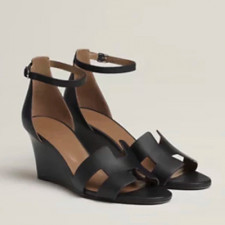 【HERMES] Chamois Legend SHOES 에르메스 여성힐샌들 슈즈