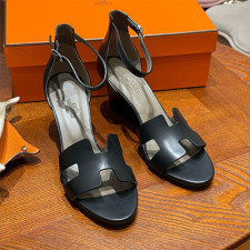 【HERMES] Chamois Legend SHOES 에르메스 여성힐샌들 슈즈