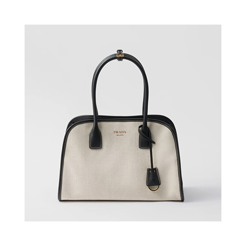 [PRADA] 여성백  BAG 프라다 신상 리넨 블렌 토트백 핸드백 1BG572