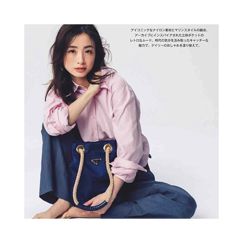 [PRADA] 여성백 Mariner BAG 프라다 신상 나일론 토트백 핸드백 1BE082