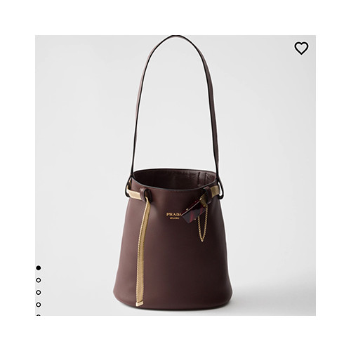 [PRADA] 여성백 25ss Buckle BAG 프라다 신상 버킷백 핸드백 1BE085