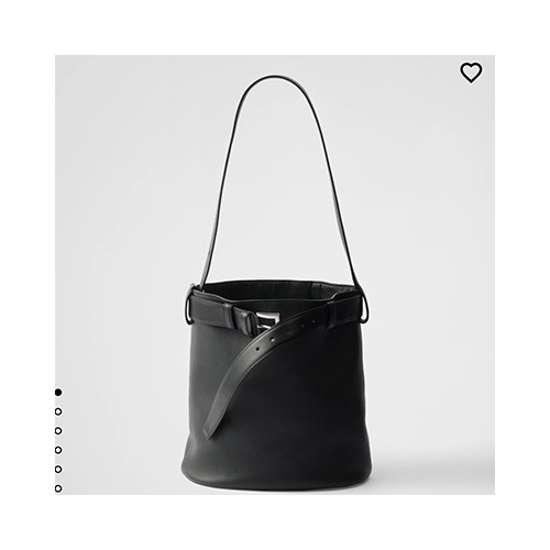 [PRADA] 여성백 25ss Buckle BAG 프라다 신상 버킷백 핸드백 1BE085