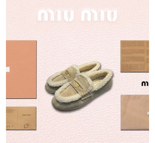 [로퍼/플랫] MIUMIU SHOES 팬더샵신발 빈티지 여성신상 로퍼구두