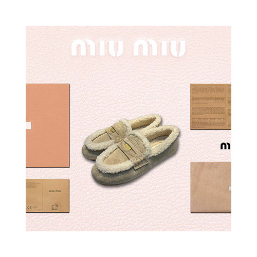 [로퍼/플랫] MIUMIU SHOES 팬더샵신발 빈티지 여성신상 로퍼구두