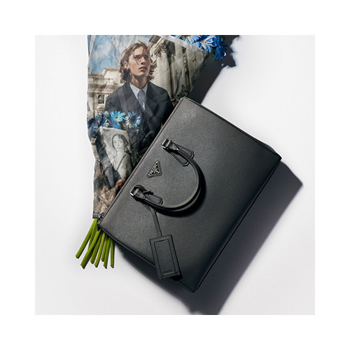 [PRADA] 남용백 Saffiano BAG 프라다 사피아노 가죽 브리프케이스 토트백 이너백 2VG061