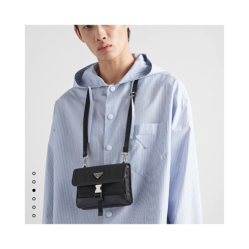 [PRADA] 남여공용백 Saffiano BAG 프라다 사피아노 리나일론 스트랩 폰 케이스백 2ZH108