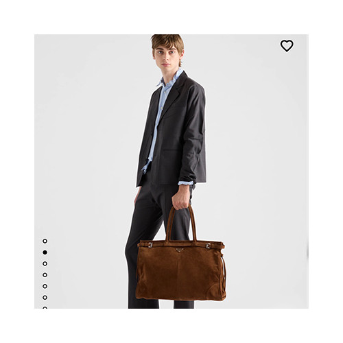 [PRADA] 남성백 FW25 Soft lux BAG 프라다 피니시 토트백 소프트 핸드백 2VG128