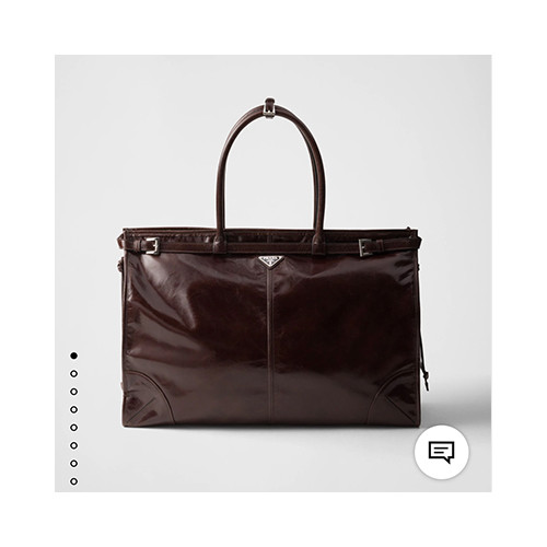 [PRADA] 남성백 FW25 Soft lux BAG 프라다 피니시 토트백 소프트 핸드백 2VG128