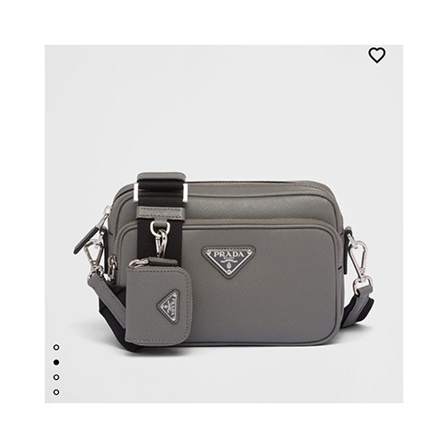 [PRADA] 남성백 FW25 BAG 프라다 사피아노 테수토 가죽 숄더백 2VH170