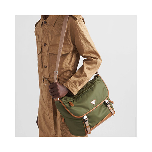 [PRADA] 남성백 FW25 BAG 프라다 리나일론 사피아노 숄더백 2VD052