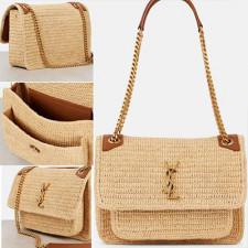 입생로랑 25ss Niki BAG 여성가방 숄더백 체인 니키 쇼핑백 828736